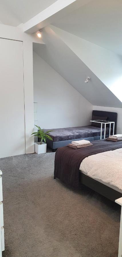 Loft 85 M2 Wilanow Krolewski Self Checkin Warschau Buitenkant foto
